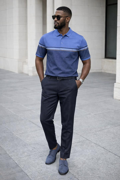 Ensemble Lacoste et pantalon