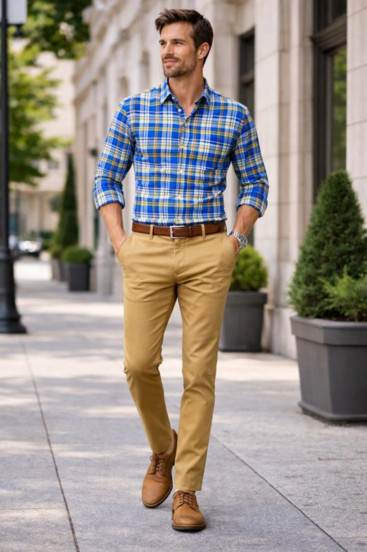 Ensemble chemise de luxe et pantalon