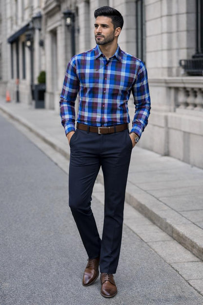 Ensemble chemise de luxe et pantalon
