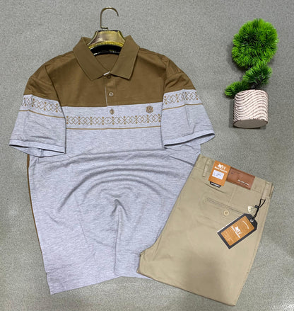 Ensemble Lacoste et pantalon