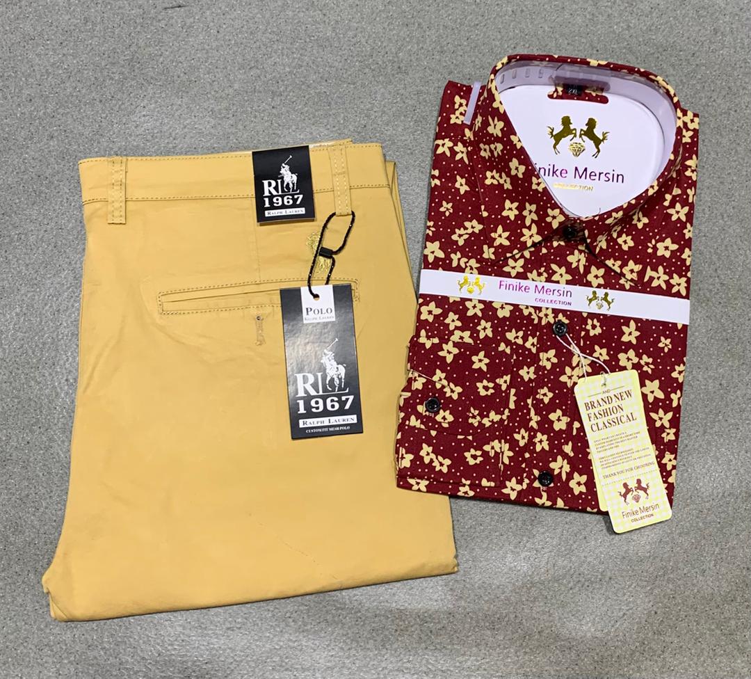 Ensemble chemise et pantalon