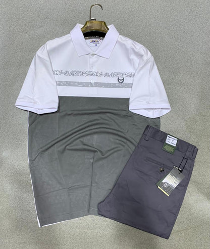 Ensemble Lacoste et pantalon