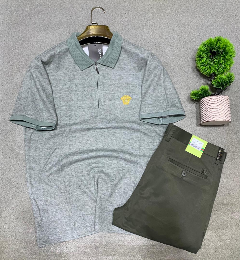 Ensemble Lacoste et pantalon
