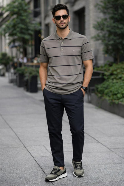Ensemble Lacoste et pantalon