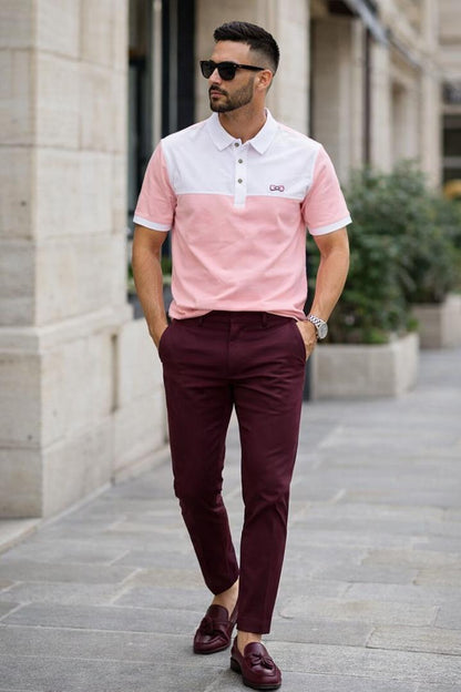 Ensemble Lacoste et pantalon