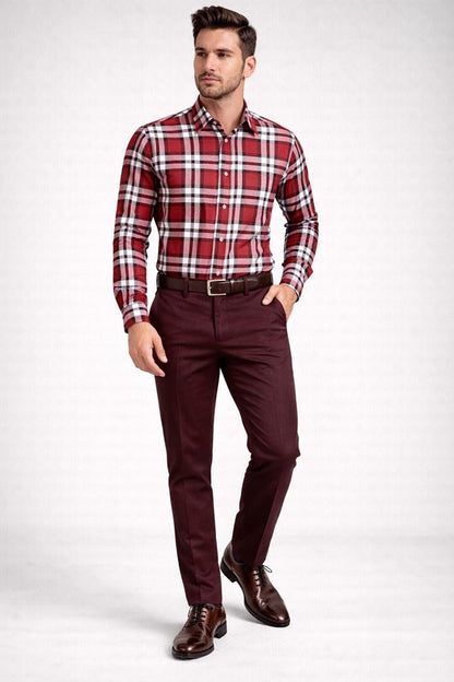 Ensemble chemise de luxe et pantalon