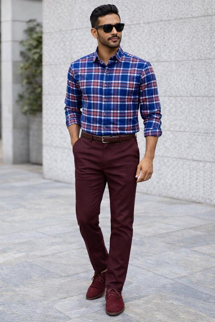 Ensemble chemise de luxe et pantalon