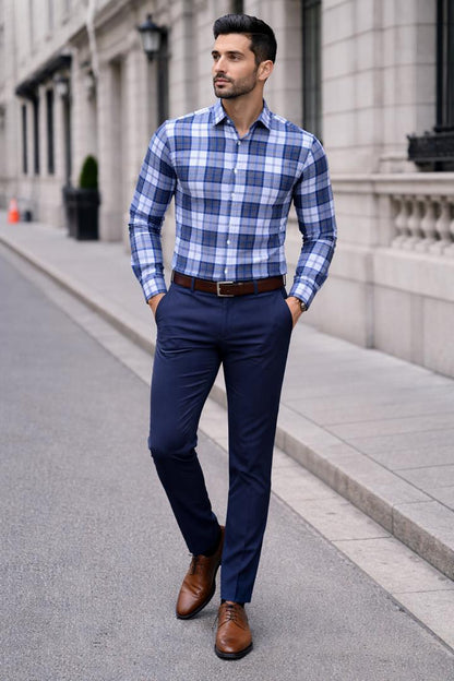 Ensemble chemise de luxe et pantalon