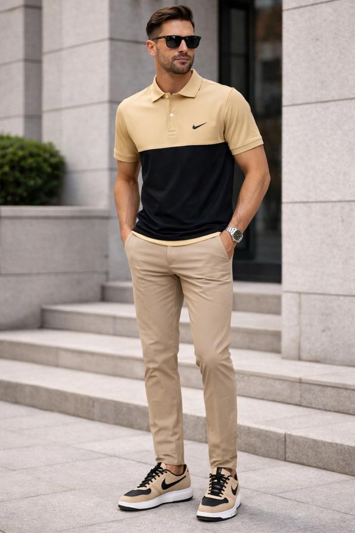 Ensemble Lacoste et pantalon