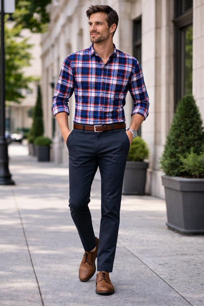 Ensemble chemise de luxe et pantalon