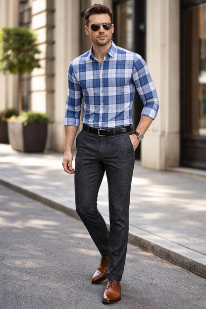 Ensemble chemise de luxe et pantalon