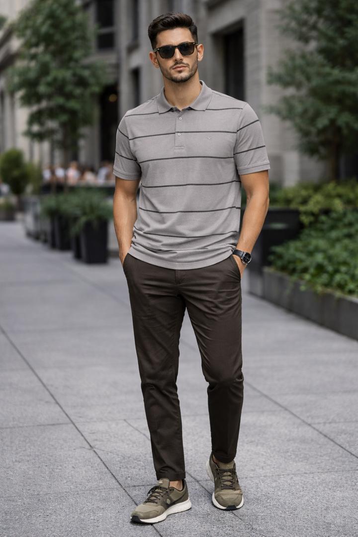 Ensemble Lacoste et pantalon