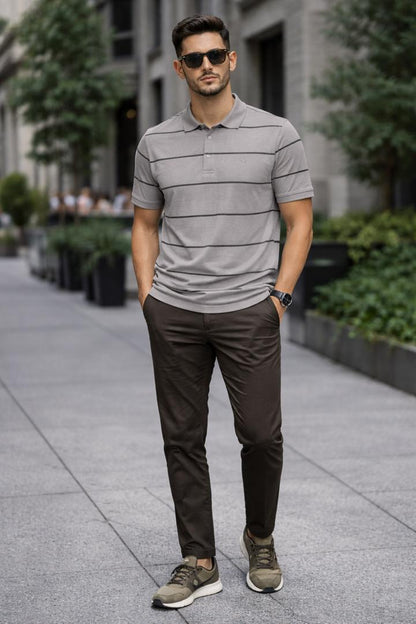 Ensemble Lacoste et pantalon