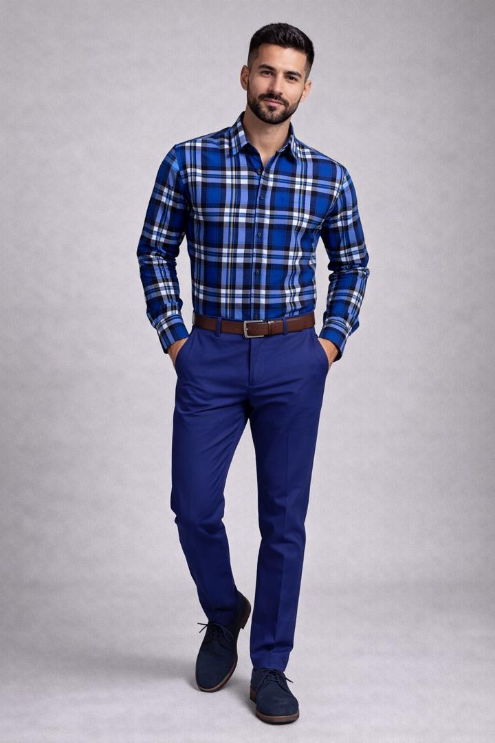 Ensemble chemise de luxe et pantalon