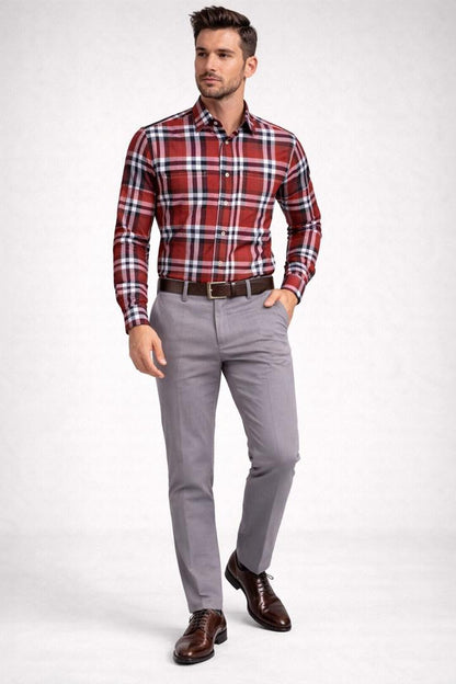 Ensemble chemise de luxe et pantalon