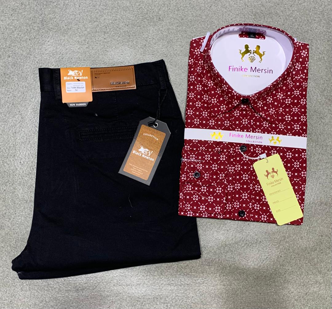 Ensemble chemise et pantalon
