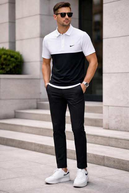 Ensemble Lacoste et pantalon