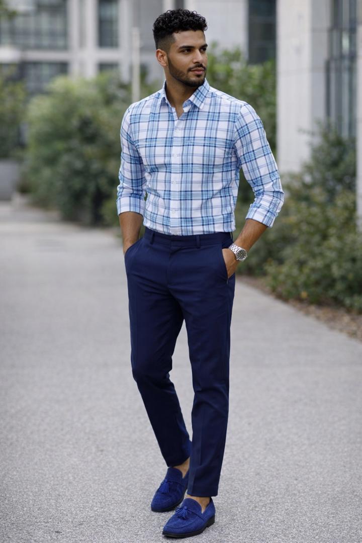 Ensemble chemise de luxe et pantalon