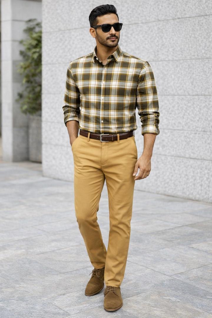 Ensemble chemise de luxe et pantalon