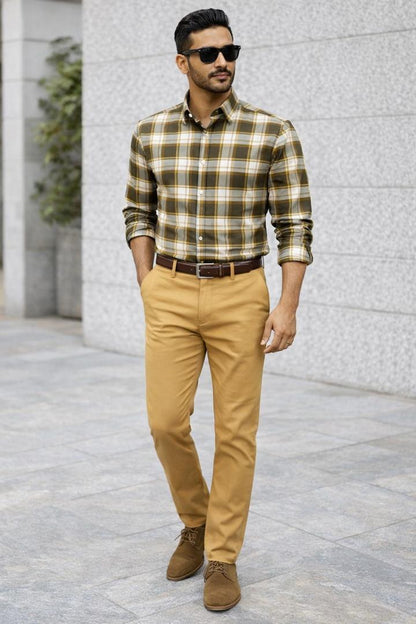 Ensemble chemise de luxe et pantalon