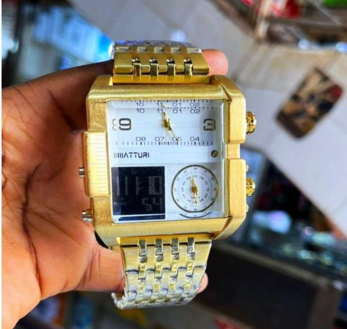 Montres hautes gammes.