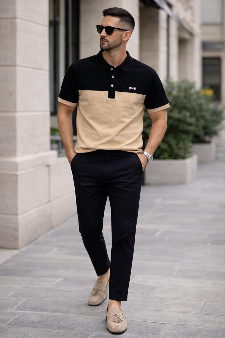 Ensemble Lacoste et pantalon