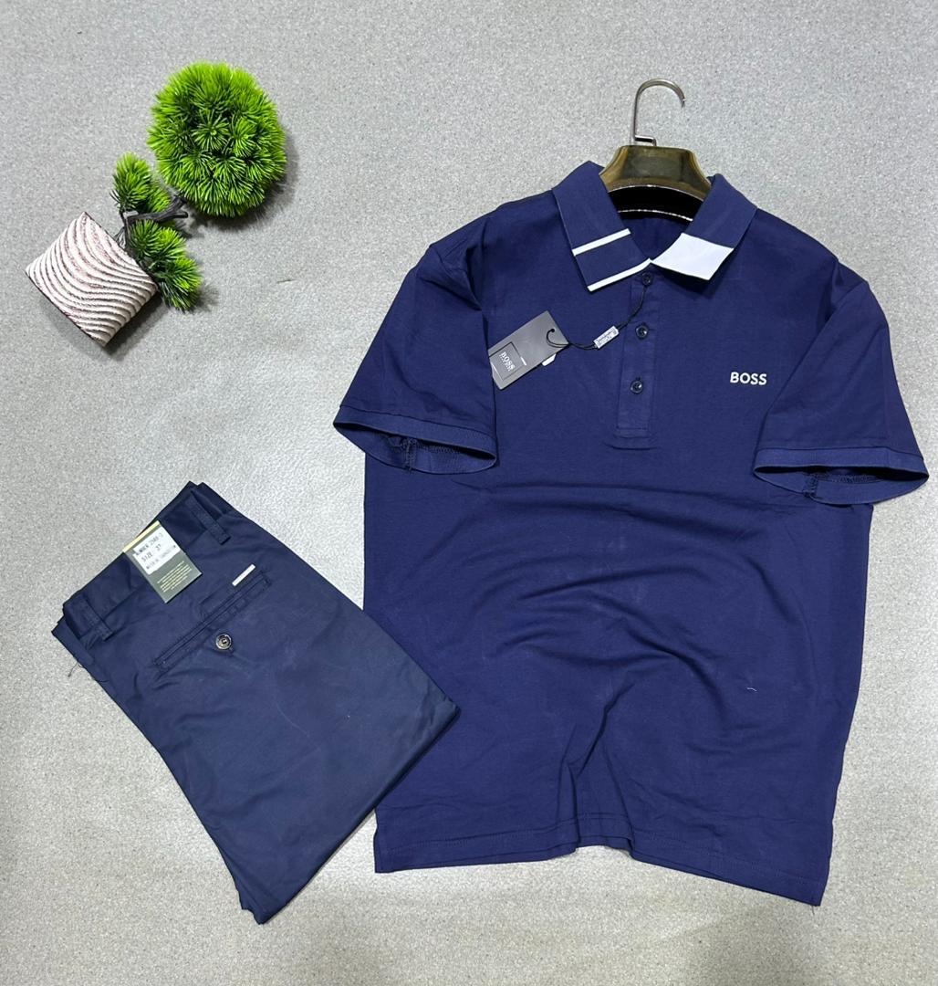 Ensemble Lacoste et pantalon