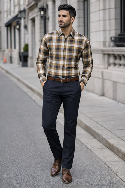 Ensemble chemise de luxe et pantalon