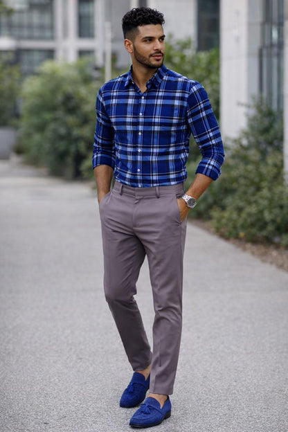 Ensemble chemise de luxe et pantalon