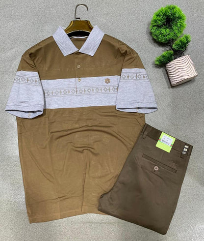 Ensemble Lacoste et pantalon
