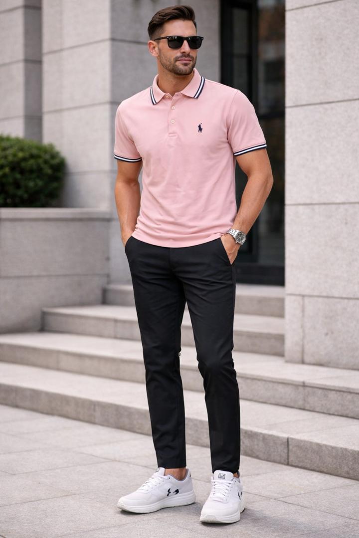 Ensemble Lacoste et pantalon
