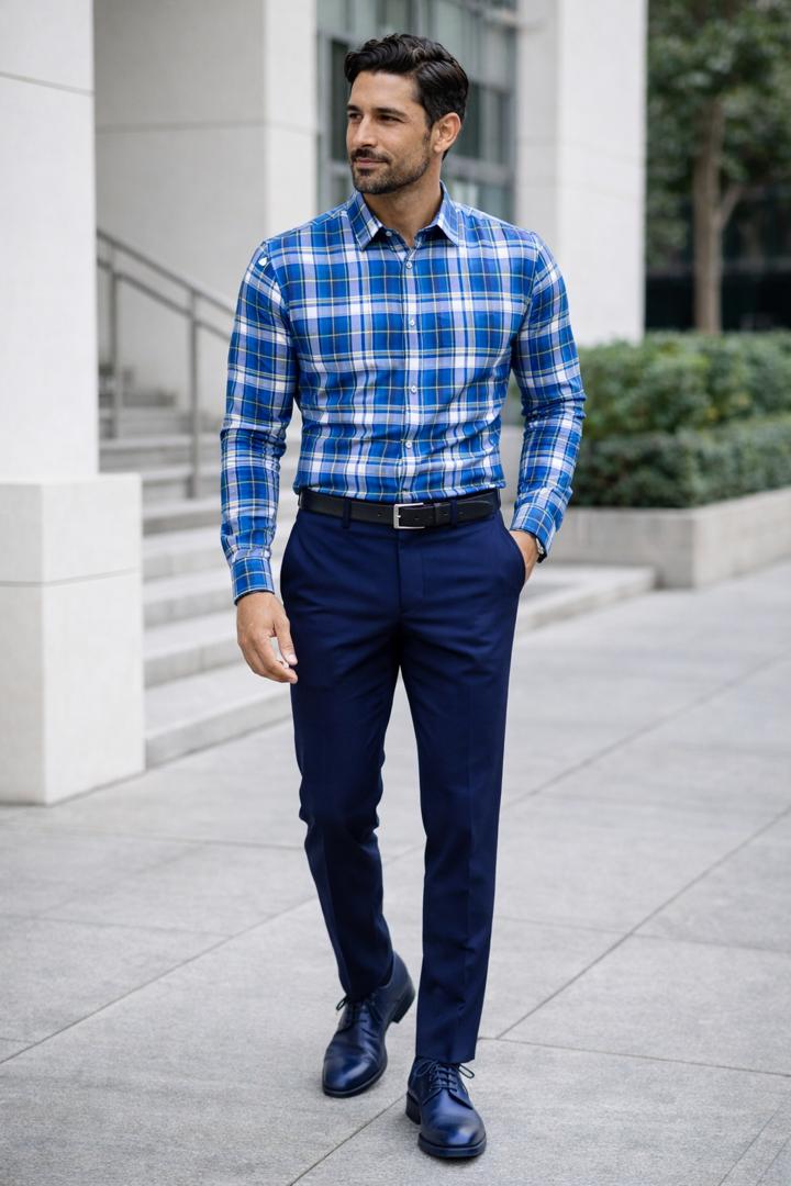Ensemble chemise de luxe et pantalon