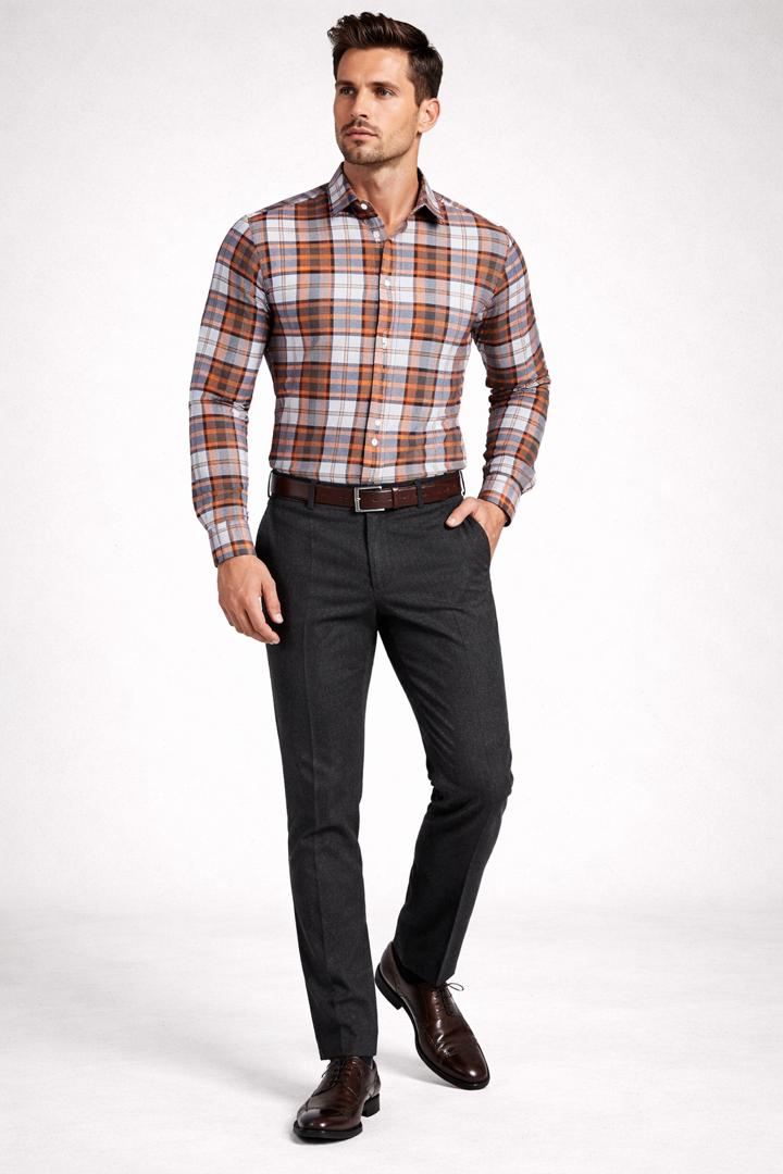 Ensemble chemise de luxe et pantalon