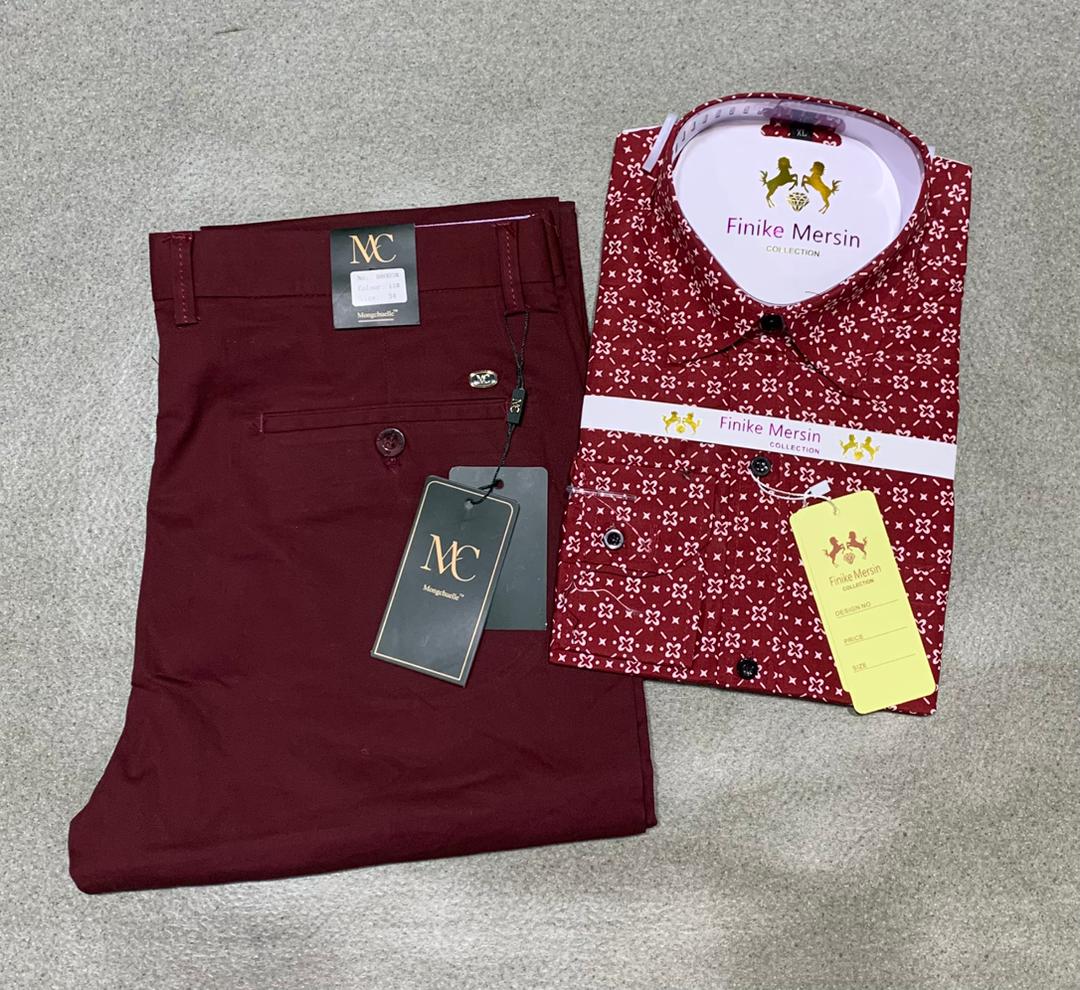 Ensemble chemise et pantalon