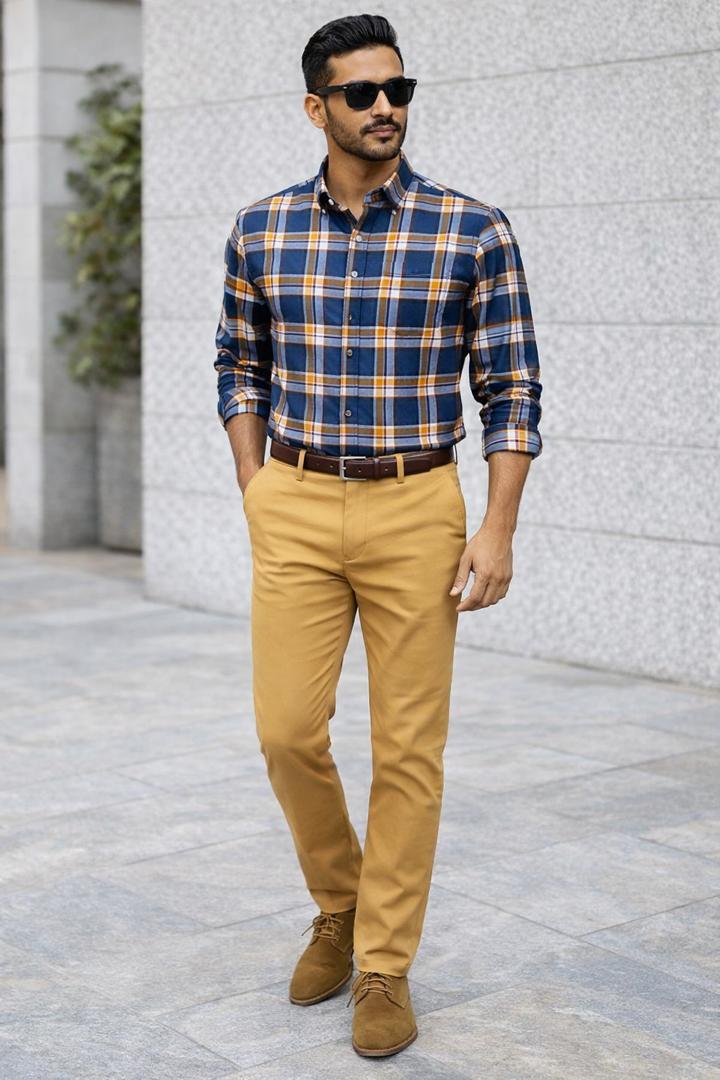 Ensemble chemise de luxe et pantalon